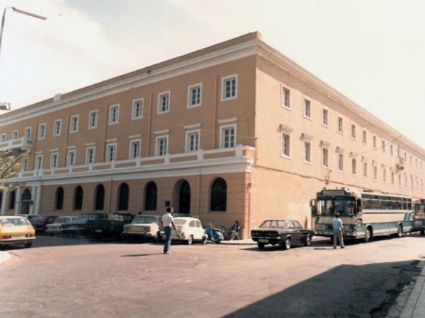 AGRICULTURAL BANK OF GREECE AND JUDICIAL PALACE IN CORFU ISLAND