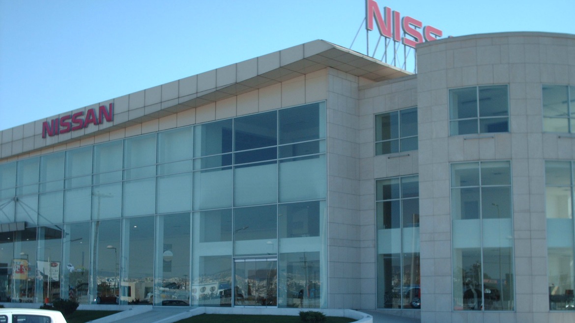 NISSAN WORKSHOP AND SHOWROOM IN THESSALONIKI